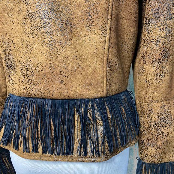 NWT📌CR RanchWear Show Stopper Faux Leather Jacket - Picture 11 of 16